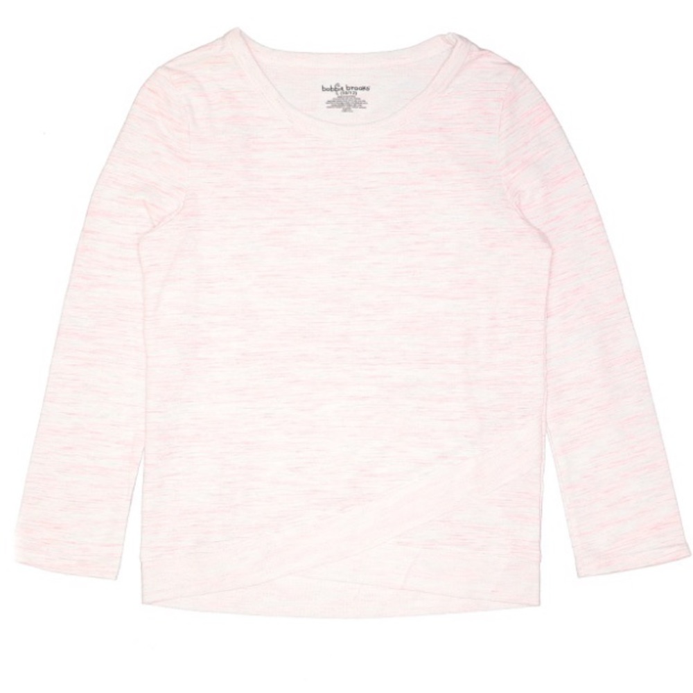 Bobbie Brooks Avery and pink pull over sweater sz Large EUC